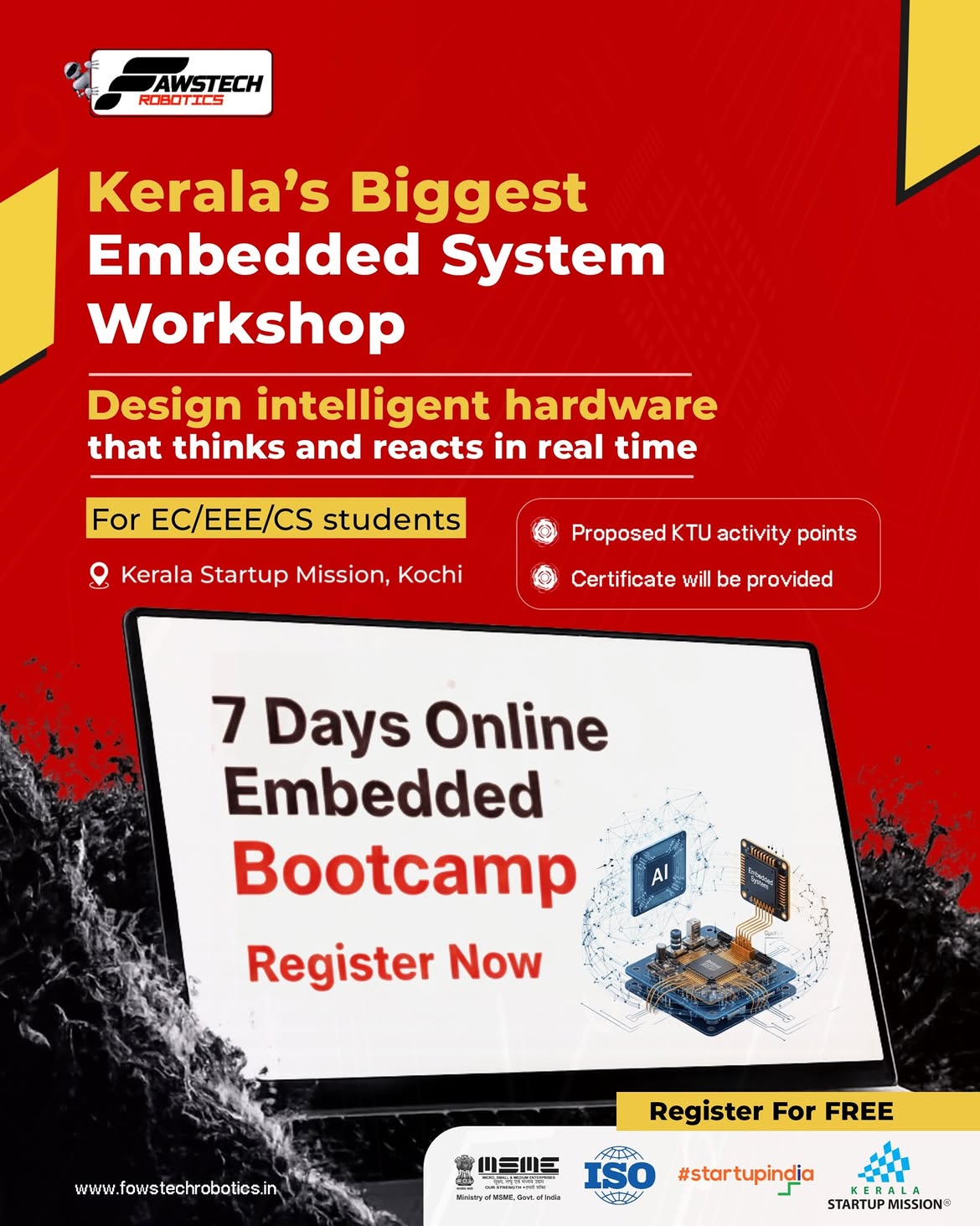 FREE 7 Days Online Embedded Bootcamp
